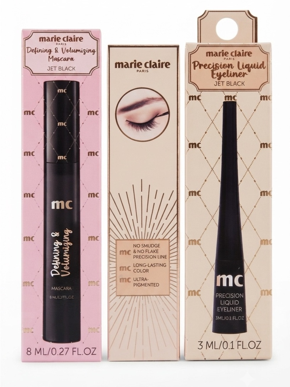 Marie Claire Jet Black Defining & Volumizing Mascara